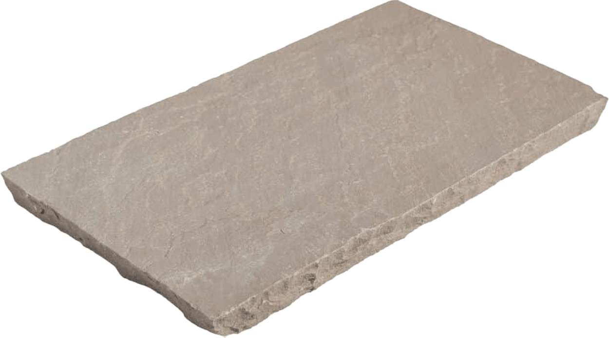 Цветная Ступень из камня, Belgian Multi, колотая, 1500х350х30 мм из натурального камня песчаник