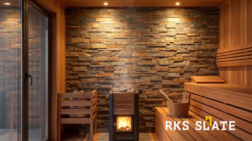 3D панели RKS SLATE Кварцит Zeera Green Natural