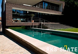 Брусчатка RKS Slate Belgian Grey 100х100 мм
