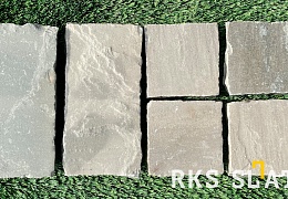 Брусчатка RKS Slate Belgian Grey 100х100 мм