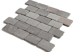 Брусчатка RKS Slate Belgian Grey 100х100 мм