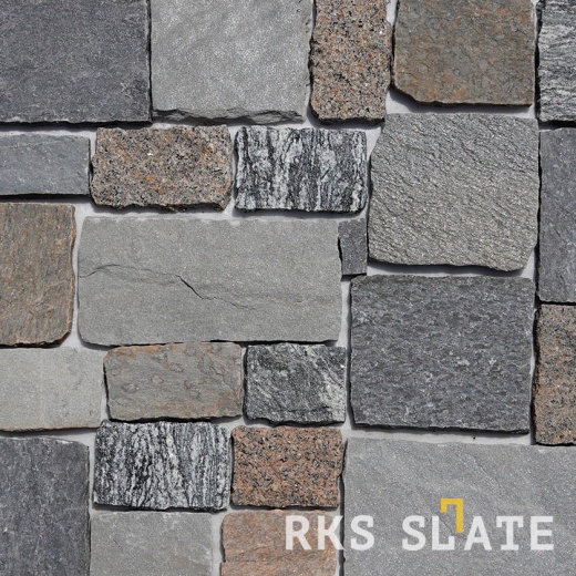 Натуральный камень для фасада RKS SLATE Lexington Castle