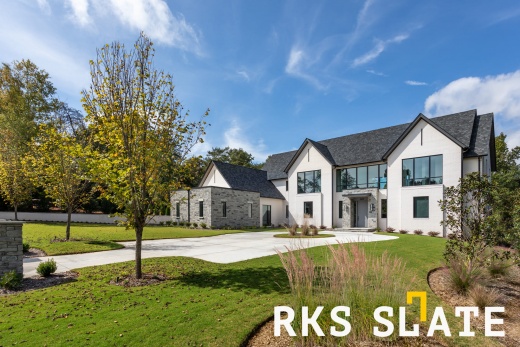 Камень для цоколя RKS SLATE Grey Quartz Temple