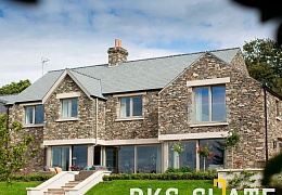 Фасадный сланец RKS SLATE Grey Natural 500х250 мм