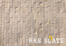 Брусчатка RKS Slate Belgian Grey 100х100 мм