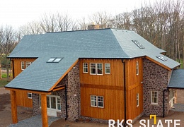 Фасадный сланец RKS SLATE Grey Natural 500х250 мм