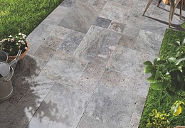 Плитка из травертина Silver French Pattern