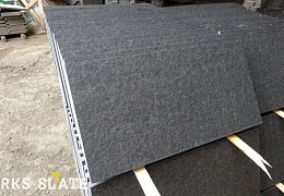 Базальтовая плитка (Габбро) Black Basalt, Thermo+Aqua
