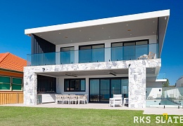 Облицовочный камень RKS SLATE Cloudy Grey Quartz Loose