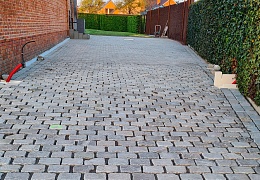 Брусчатка RKS Slate Belgian Grey 100х100 мм