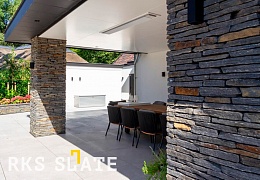 Облицовочный камень RKS SLATE Nordic Blend Strips