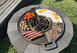 Костровая чаша из кирпича огнеупорного Montenegro