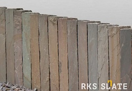Бордюр (поребрик) из камня, Belgian Multi, колотый, 50х1000 мм