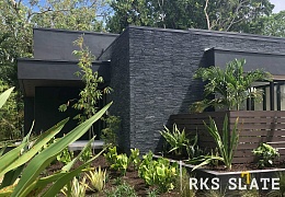 3D панели Кварцит Black Quartz Pencil