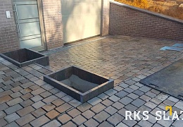 Брусчатка RKS Slate Belgian Grey 100х100 мм