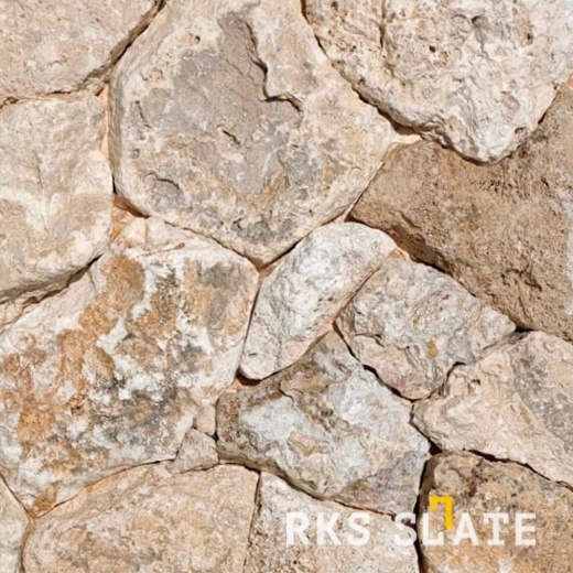 Облицовочный камень для фасада RKS SLATE Toscana Travertine Loose