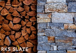 Облицовочный камень RKS SLATE Nordic Blend Strips