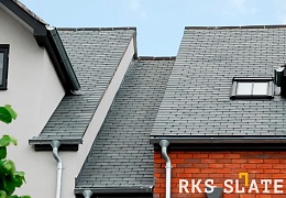 Фасадный сланец RKS SLATE Grey Natural 500х250 мм