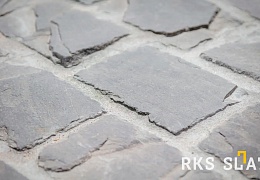 Брусчатка RKS Slate Belgian Grey 100х100 мм
