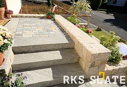 Брусчатка RKS Slate Belgian Grey 100х100 мм