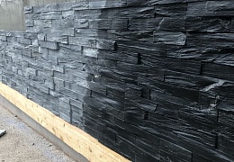 3D панели RKS SLATE Сланец Black Bark Rockface