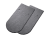 Кровельный Сланец RKS SLATE Charcoal, бобровый хвост 400х200 мм