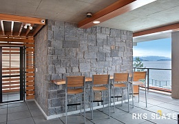 Облицовочный камень RKS SLATE Monsoon Black Quartz Castle