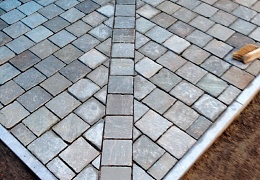 Брусчатка RKS Slate Belgian Grey 100х100 мм