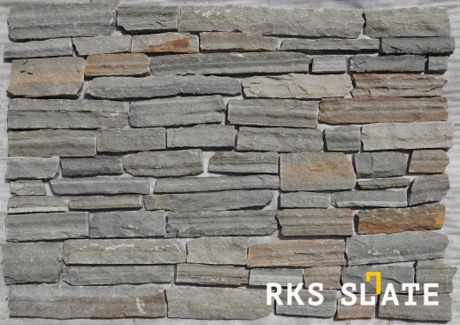 Облицовочный камень RKS SLATE Silver Star Strips