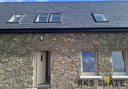 Кровельный Сланец RKS SLATE Charcoal 400х200 мм