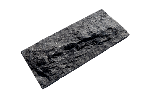 3д панели скала натуральный камень базальт Black Basalt Rock 400х200 для интерьера