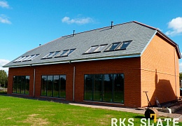 Фасадный сланец RKS SLATE Grey Natural 500х250 мм