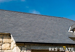 Фасадный сланец RKS SLATE Graphite Natural 400х200 мм