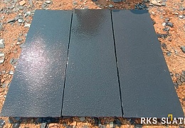 Бордюр (поребрик) из камня, Belgian Black, колотый, 80х1000 мм