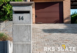 Брусчатка RKS Slate Belgian Grey 100х100 мм