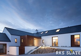 Фасадный сланец RKS SLATE Graphite Natural 400х200 мм