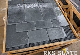 Фасадный сланец RKS SLATE Graphite Natural 400х200 мм