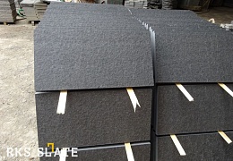 Базальтовая плитка (Габбро) Black Basalt, Thermo+Aqua