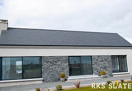Фасадный сланец RKS SLATE Graphite Natural 400х200 мм