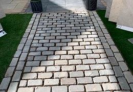Брусчатка RKS Slate Belgian Grey 100х100 мм