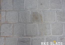 Брусчатка RKS Slate Belgian Grey 100х100 мм