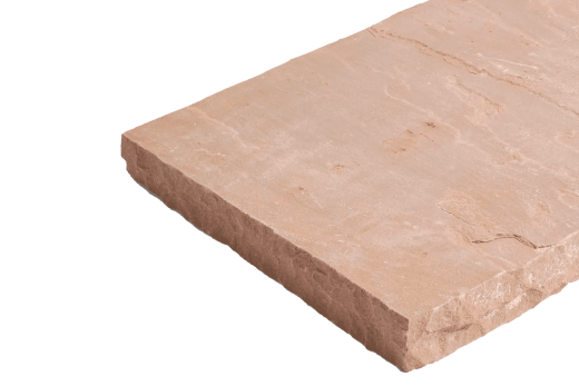 Цветная Ступень из камня, Belgian Multi, колотая, 1500х350х30 мм из натурального камня песчаник