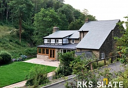 Фасадный сланец RKS SLATE Grey Natural 500х250 мм