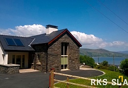 Фасадный сланец RKS SLATE Graphite Natural 400х200 мм