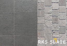 Брусчатка RKS Slate Belgian Grey 100х100 мм