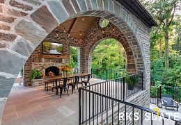 Облицовочный камень RKS SLATE Multi Quartz Castle