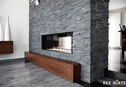 3D панели RKS SLATE Сланец Black Bark Rockface