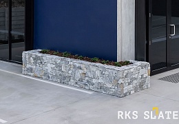Облицовочный камень RKS SLATE Cloudy Grey Quartz Loose