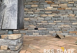 Облицовочный камень RKS SLATE Nordic Blend Strips