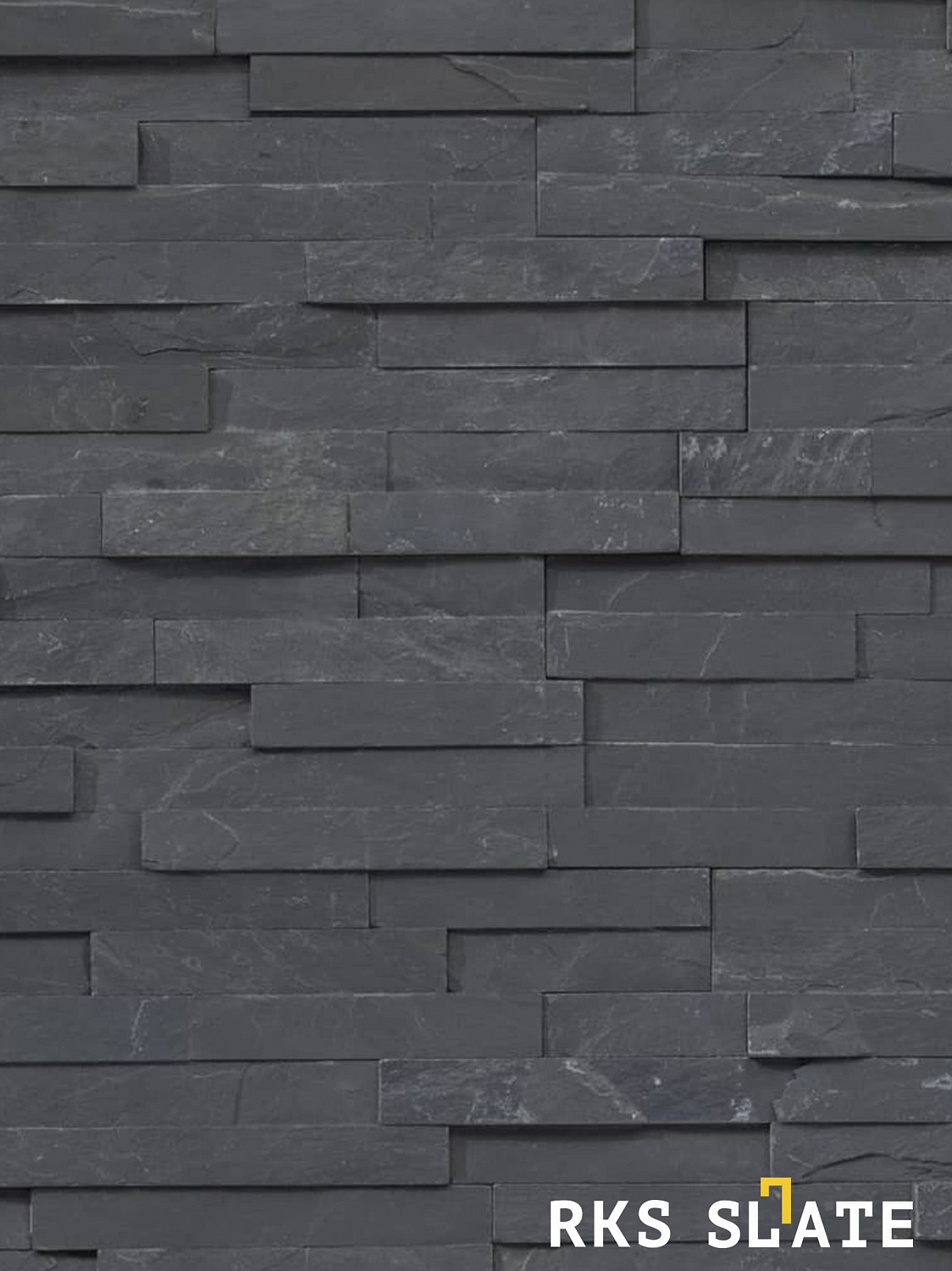 3D панели RKS SLATE Сланец Matt Black Slate Classic